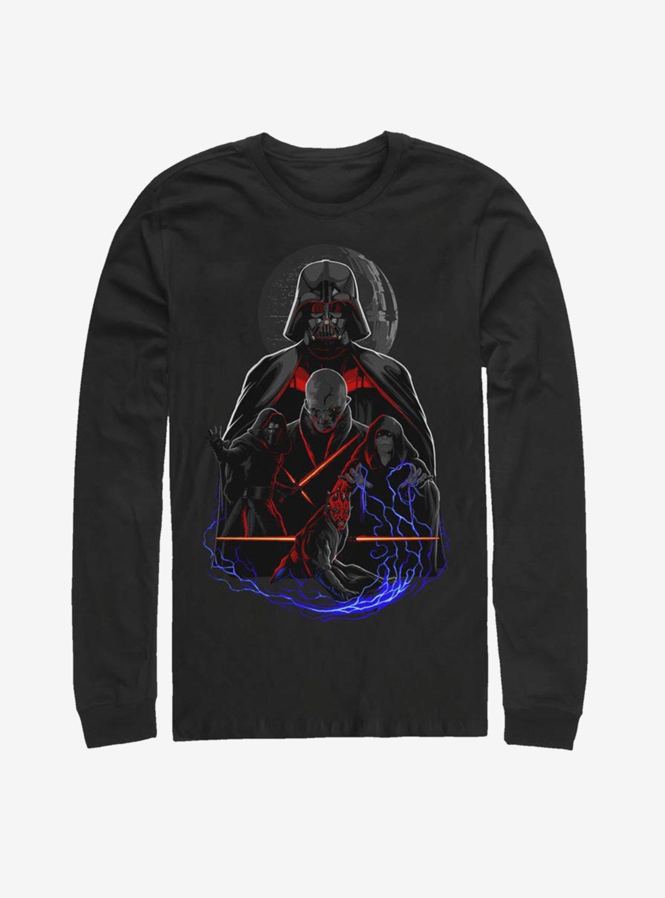 Star Wars Lords Of The Dark Side Long-Sleeve T-Shirt, BLACK, hi-res