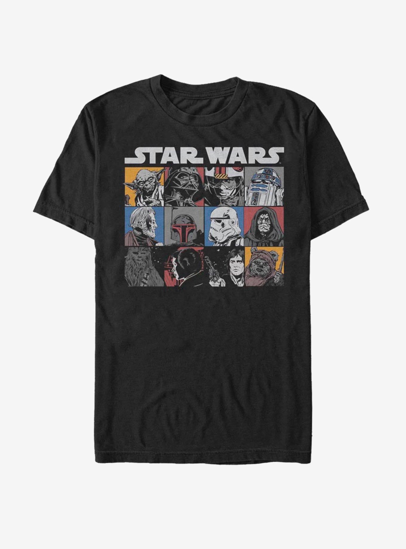 Star Wars Comic Strip Art T-Shirt, , hi-res