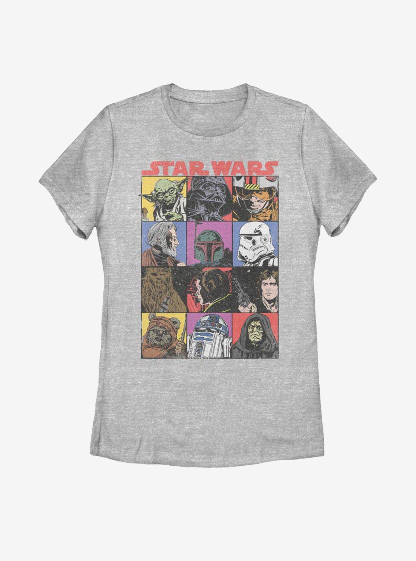 Star Wars Comic Art Womens T-Shirt, , hi-res