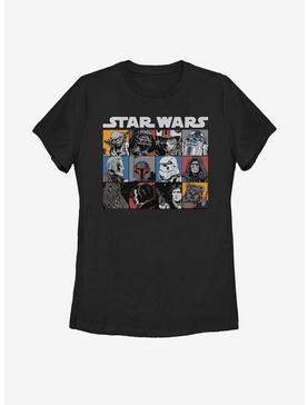Star Wars Comic Strip Art Womens T-Shirt, , hi-res