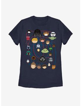 Star Wars Galaxy Connected Womens T-Shirt, , hi-res