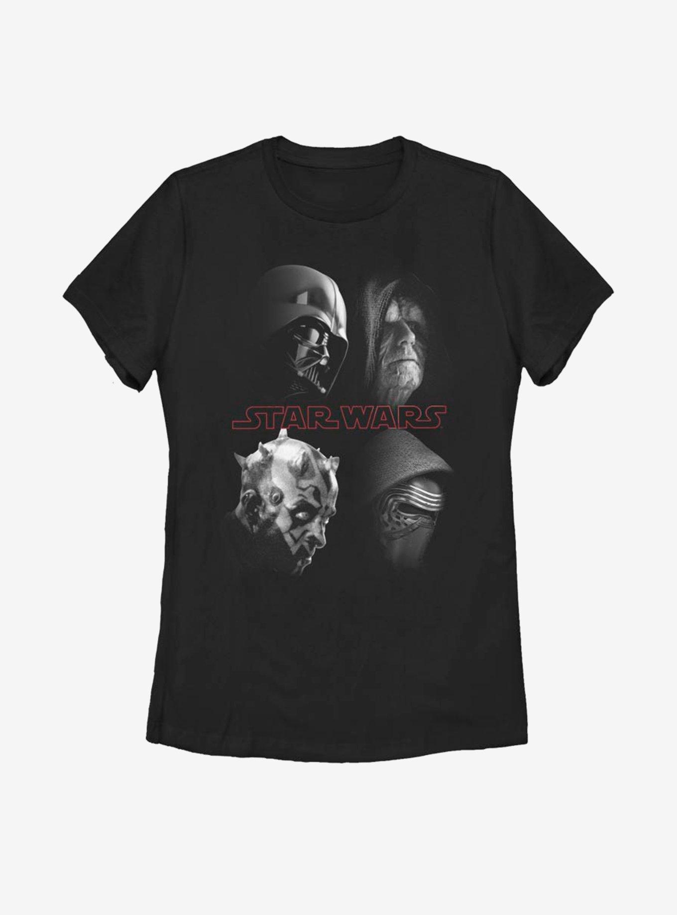 Star Wars Villains Join Us Womens T-Shirt, BLACK, hi-res