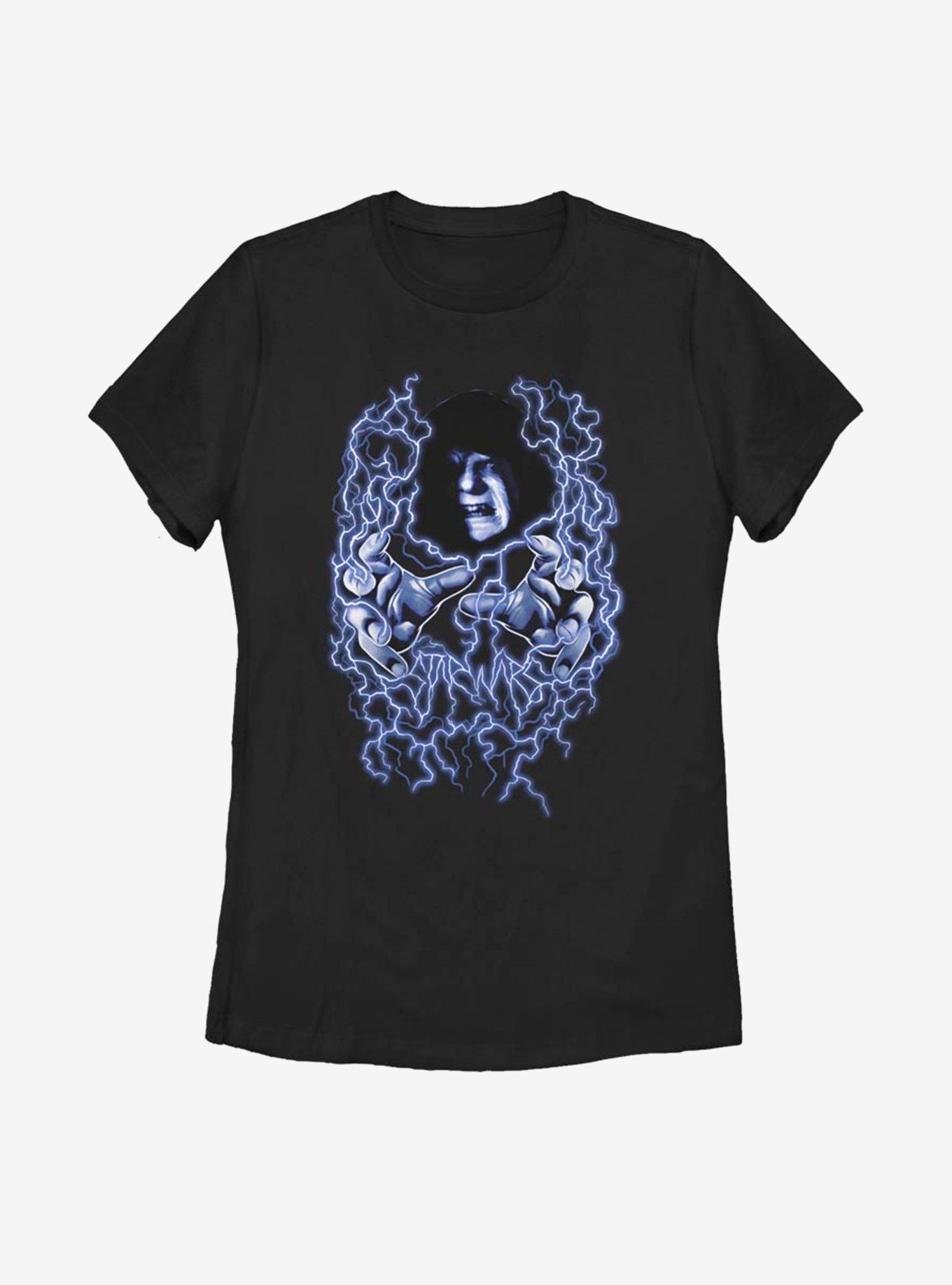 Star Wars Darth Sidious Womens T-Shirt, BLACK, hi-res