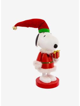 Snoopy In Red Santa Suit Nutcracker, , hi-res
