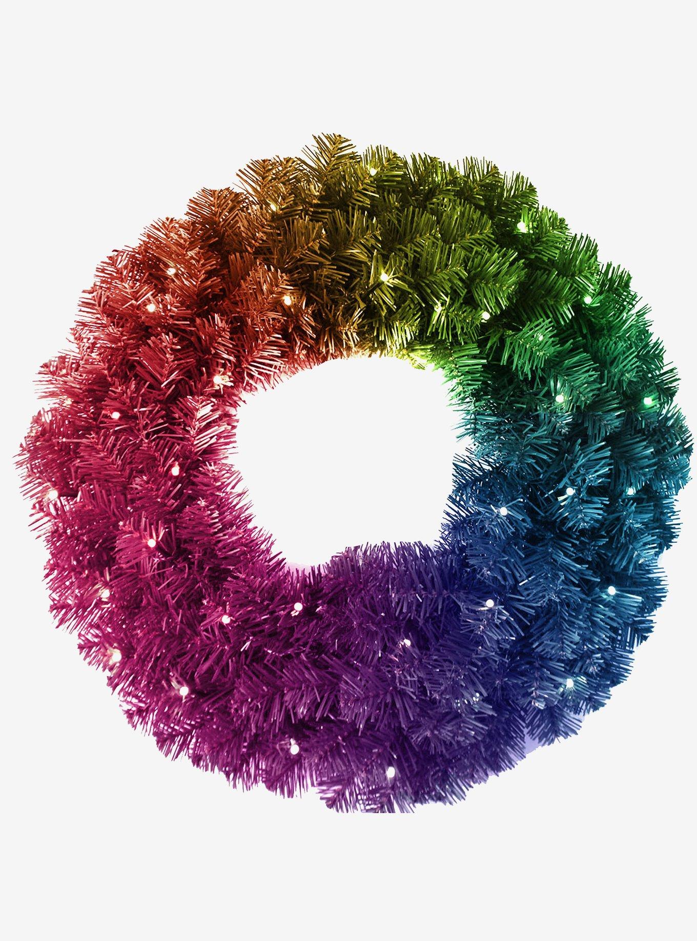 Twinkly 24-Inch Pre-Lit Led Wreath, , hi-res