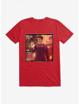 Doctor Who The Tenth Doctor I Don't Want To Go T-Shirt, , hi-res