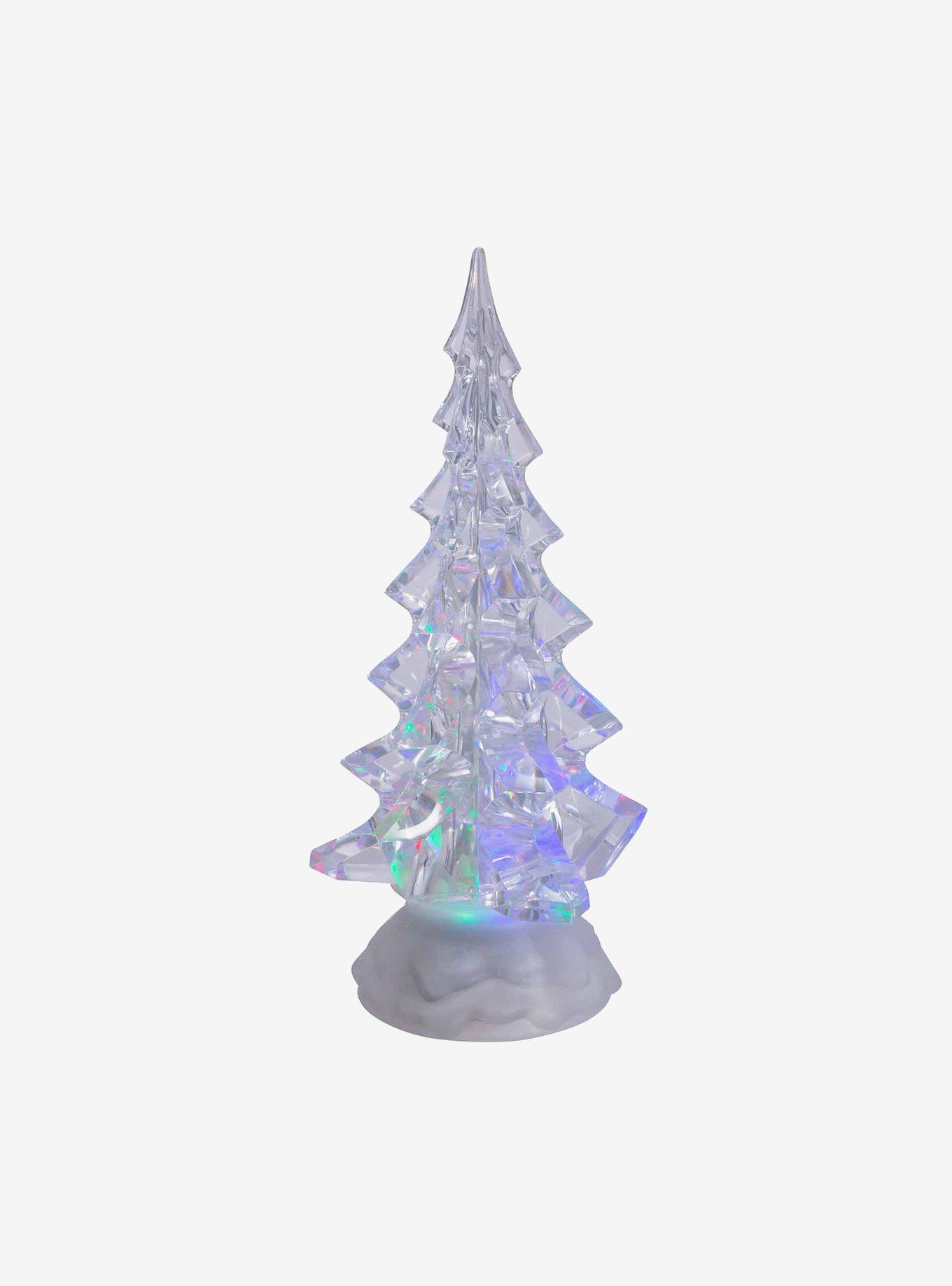 Battery Operated Acrylic Lighted Christmas Tree, , hi-res