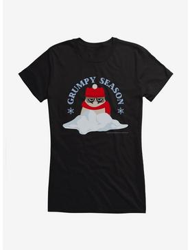 Grumpy Cat Winter Grumpy Season Girls T-Shirt, , hi-res