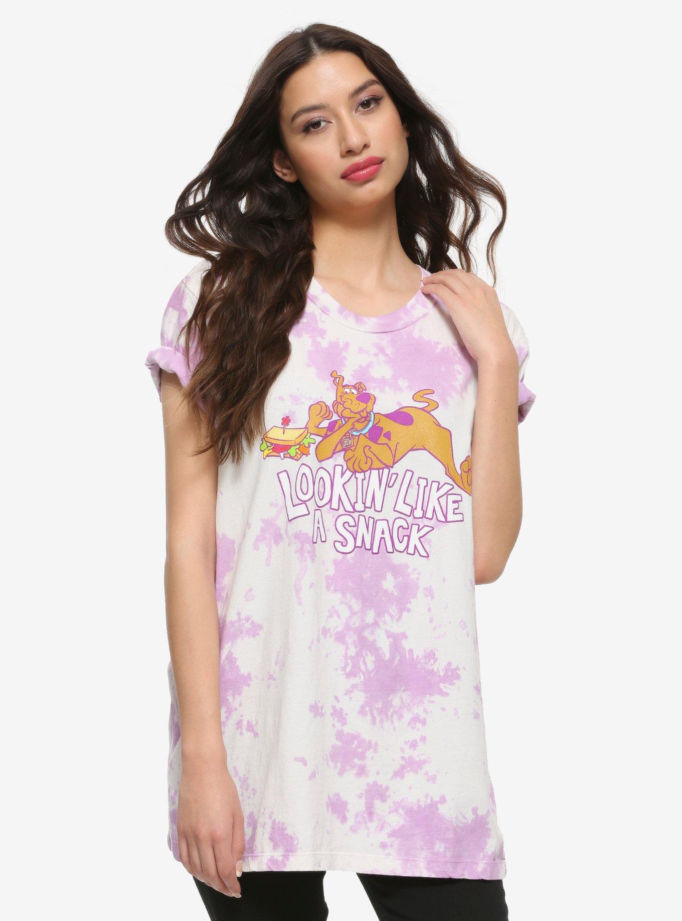 Scooby-Doo! Lookin' Like A Snack Tie-Dye Girls T-Shirt, MULTI, hi-res