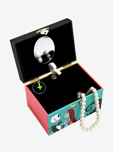 The Nightmare Before Christmas Jack Sally & Zero Musical Jewelry
