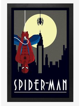 Marvel Spider Man Art Deco Dark Poster, , hi-res
