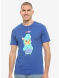Animal Crossing Cyrus Couples T-Shirt - BoxLunch Exclusive, BLUE, hi-res