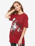 DC Comics Harley Quinn Mad Love Couples T-Shirt - BoxLunch Exclusive, BLACK, hi-res