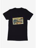 National Lampoon's Christmas Vacation Griswold Family Postcard Womens T-Shirt, BLACK, hi-res