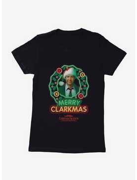 National Lampoon's Christmas Vacation Merry Clarkmas Neon Lights Womens T-Shirt, , hi-res