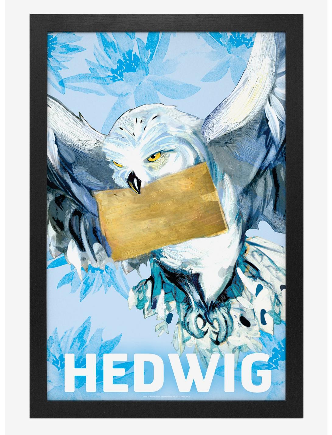 Harry Potter Hedwig Blue Poster, , hi-res