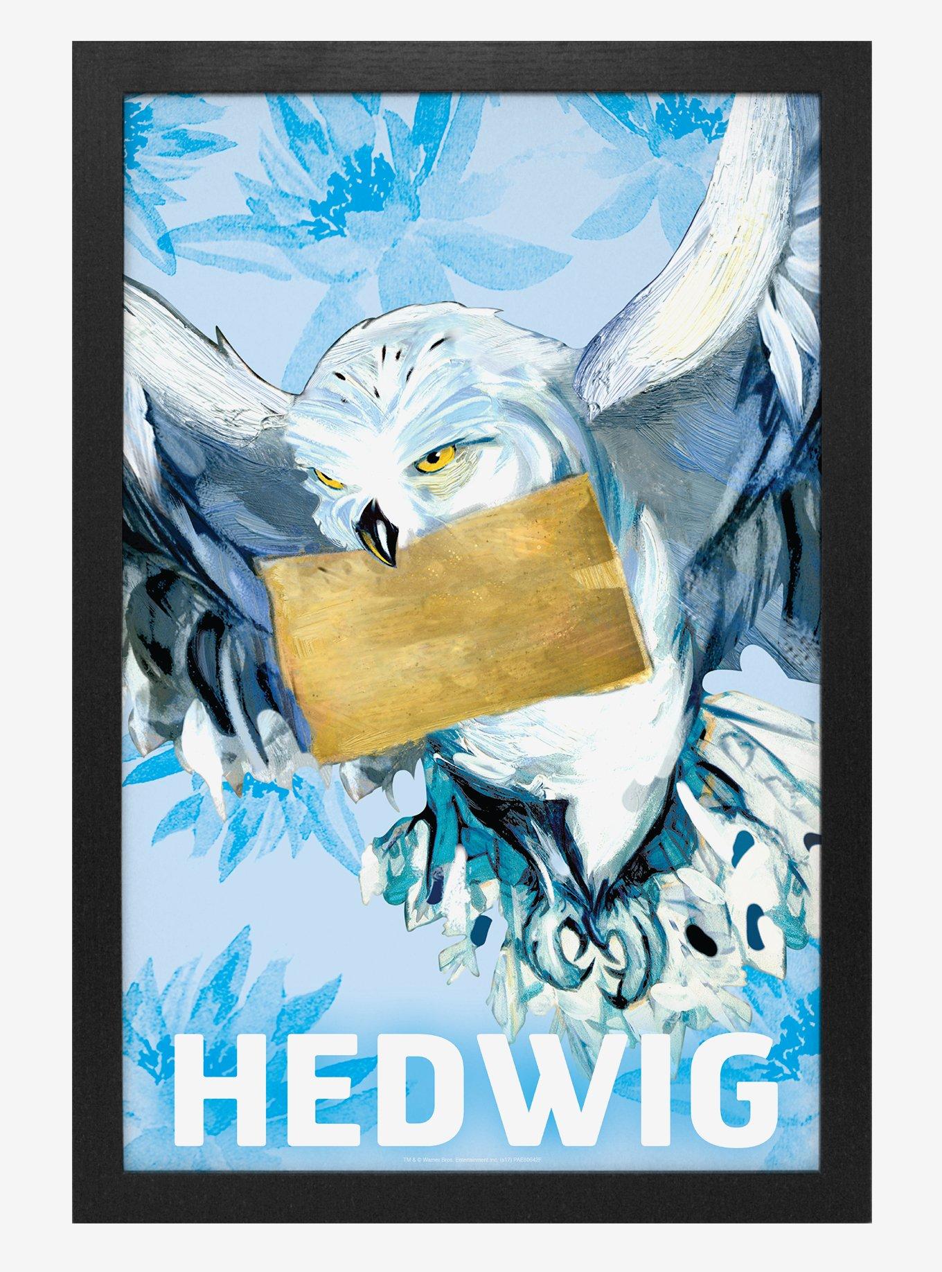 Harry Potter Hedwig Blue Poster, , hi-res