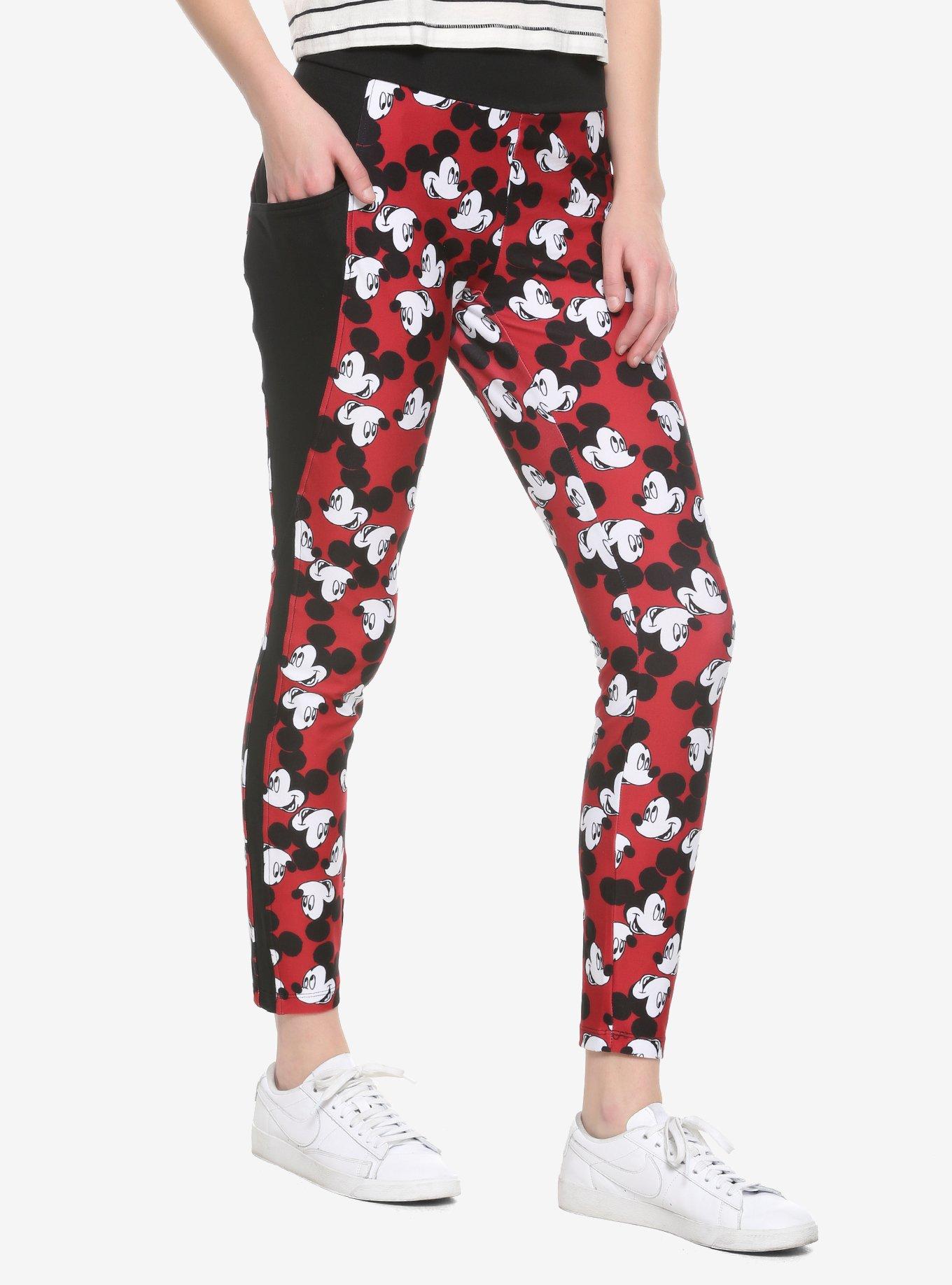Disney Mickey Mouse Pocket Panel Leggings, MULTI, hi-res