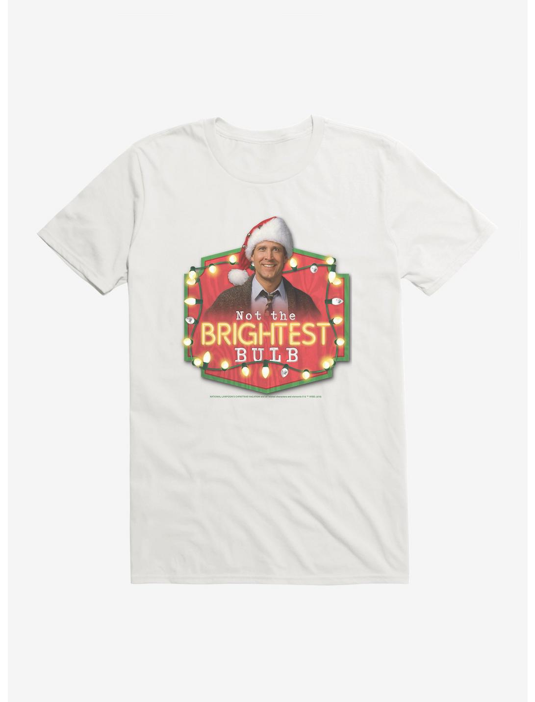 National Lampoon's Christmas Vacation Not The Brightest Bulb T-Shirt, WHITE, hi-res