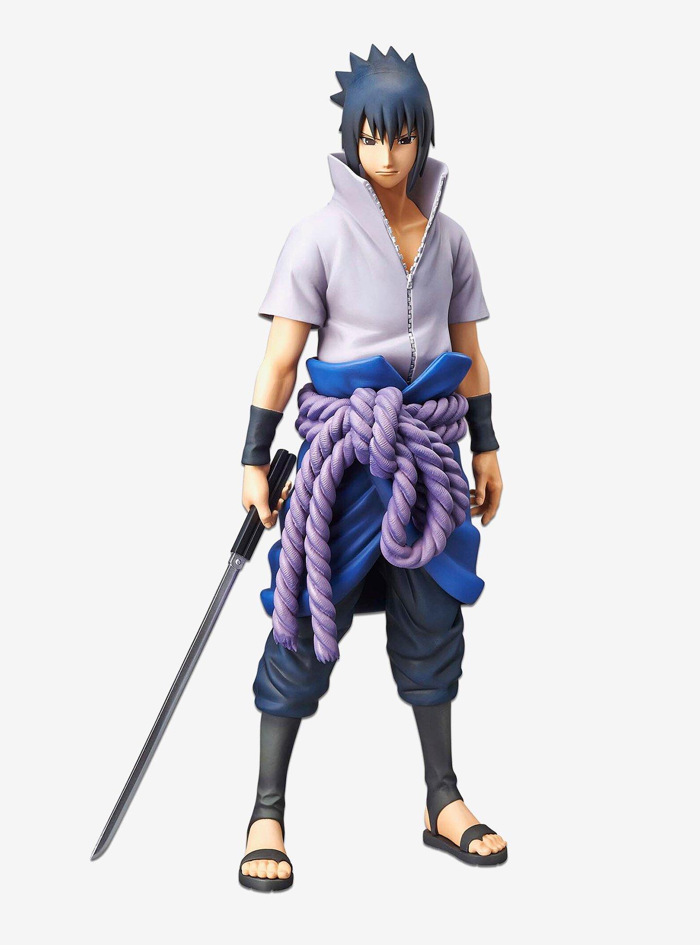 Banpresto Naruto Shippuden Grandista Nero Sasuke Uchiha Figure, , hi-res
