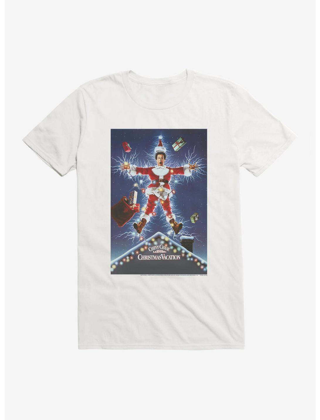 National Lampoon's Christmas Vacation Classic Poster T-Shirt, WHITE, hi-res