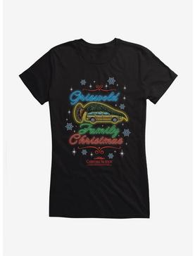 National Lampoon's Christmas Vacation Griswold Family Christmas Neon Sign Girls T-Shirt, , hi-res