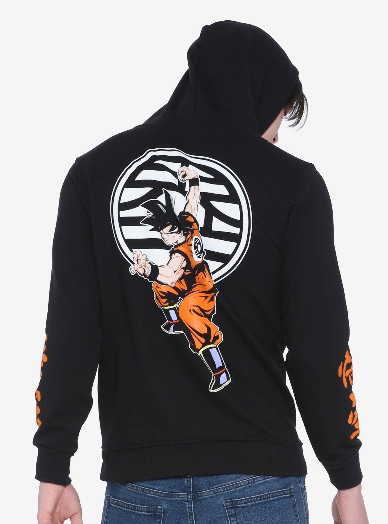 Goku hoodie 2025 hot topic