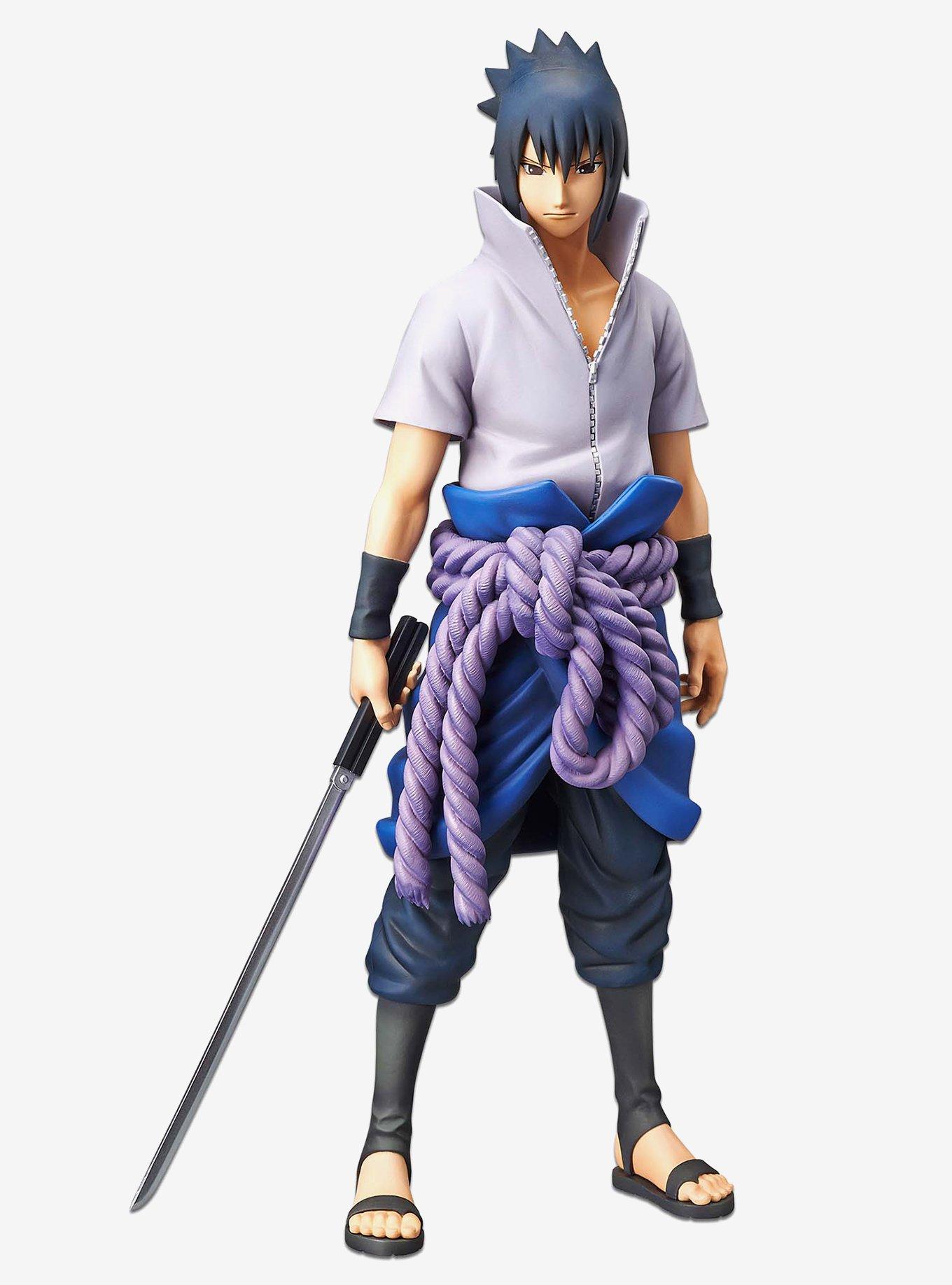 Banpresto Naruto Shippuden Grandista Nero Sasuke Uchiha Figure, , hi-res