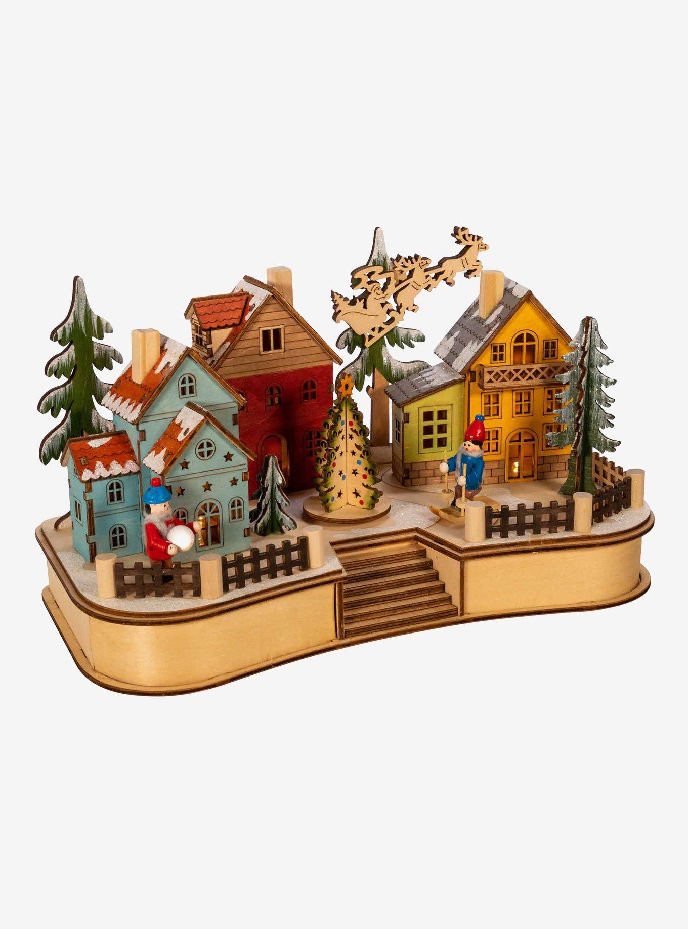 Battery-Operated Village Musical Led House With Motion, , hi-res