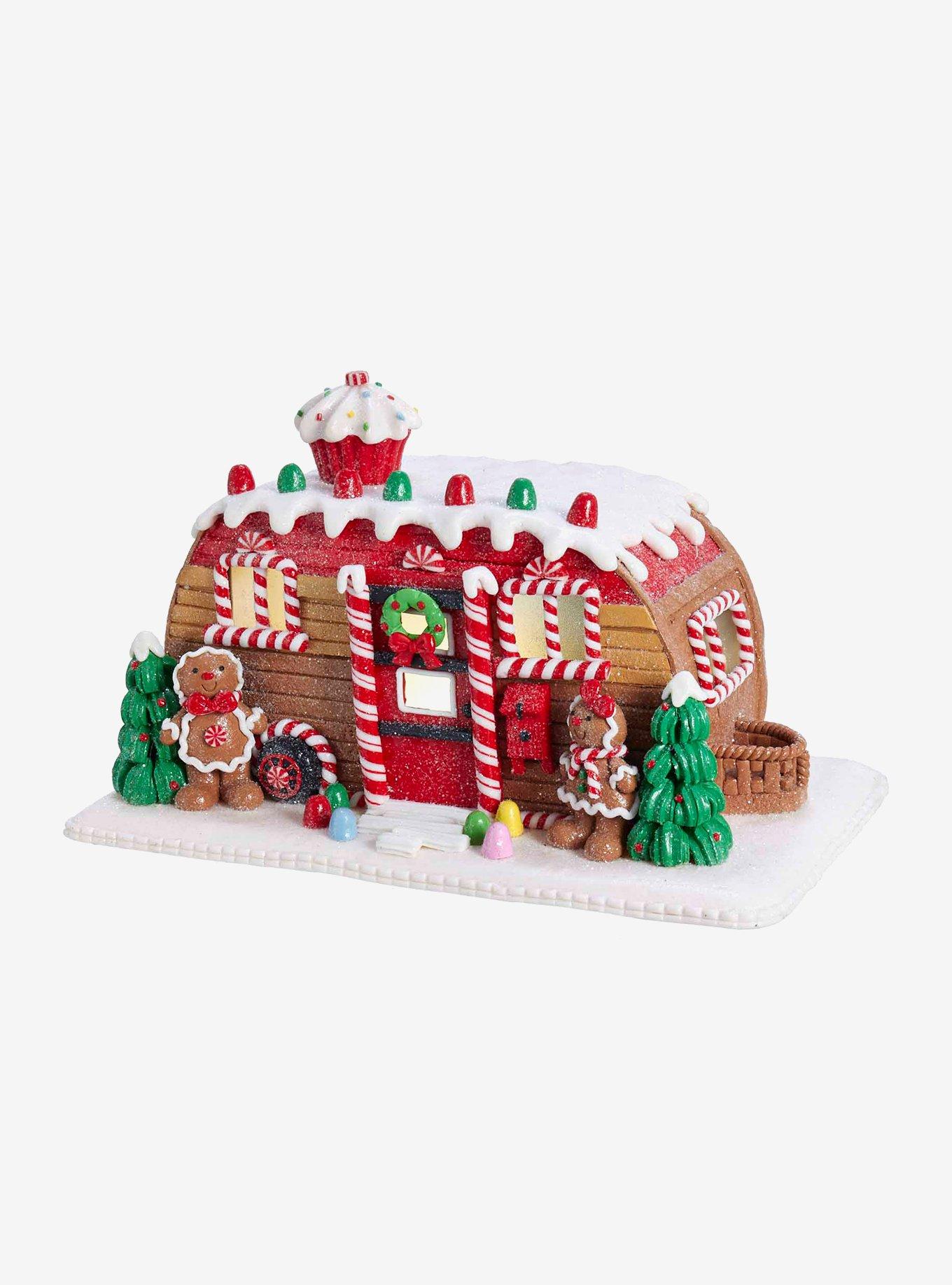 Gingerbread Camper House Table Piece, , hi-res