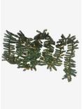 Green Christmas Garland With 60 Warm White Led Lights, , hi-res