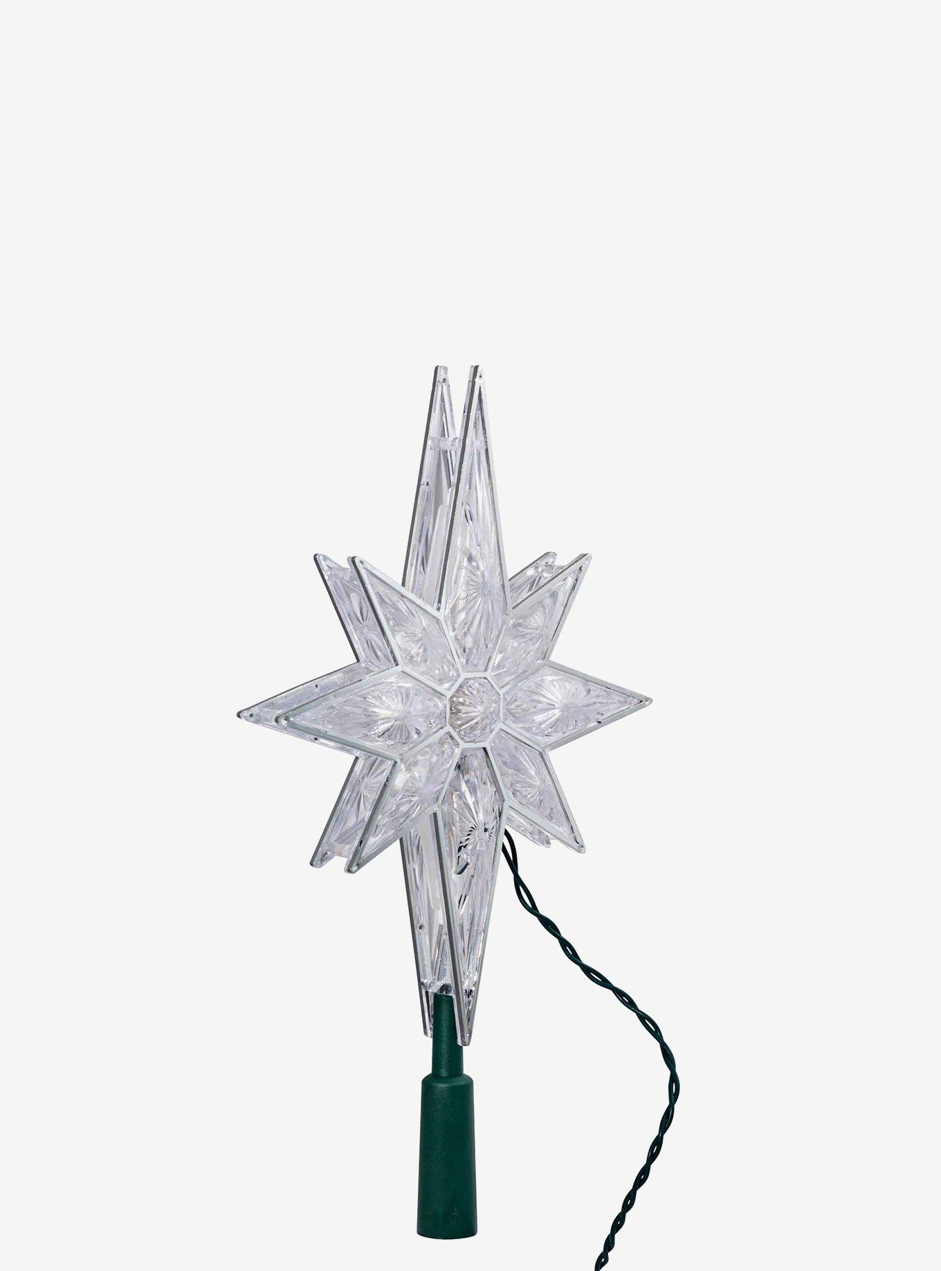 Star Clear Led 8-Point Treetop, , hi-res