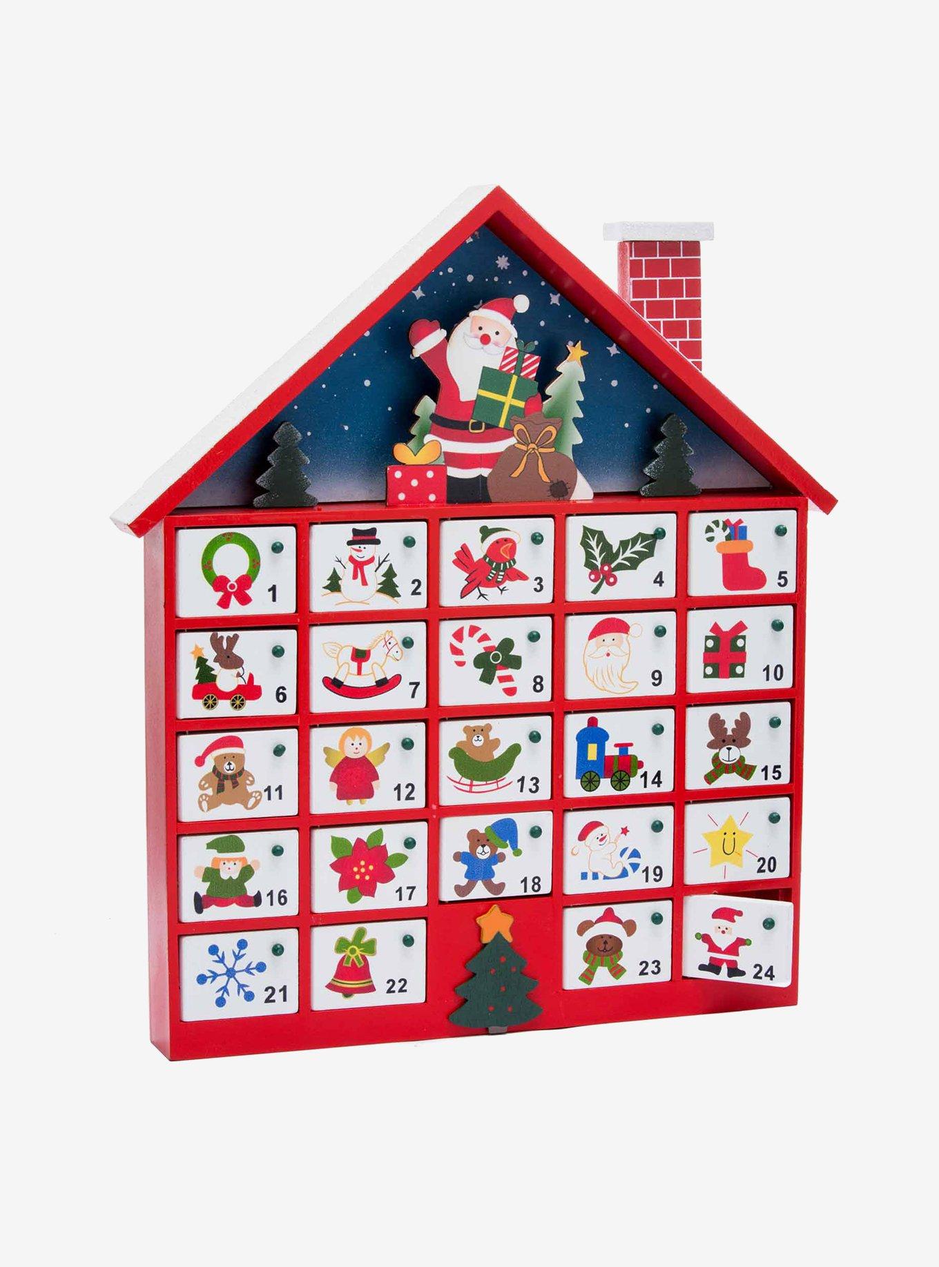Wooden Advent Calendar, , hi-res