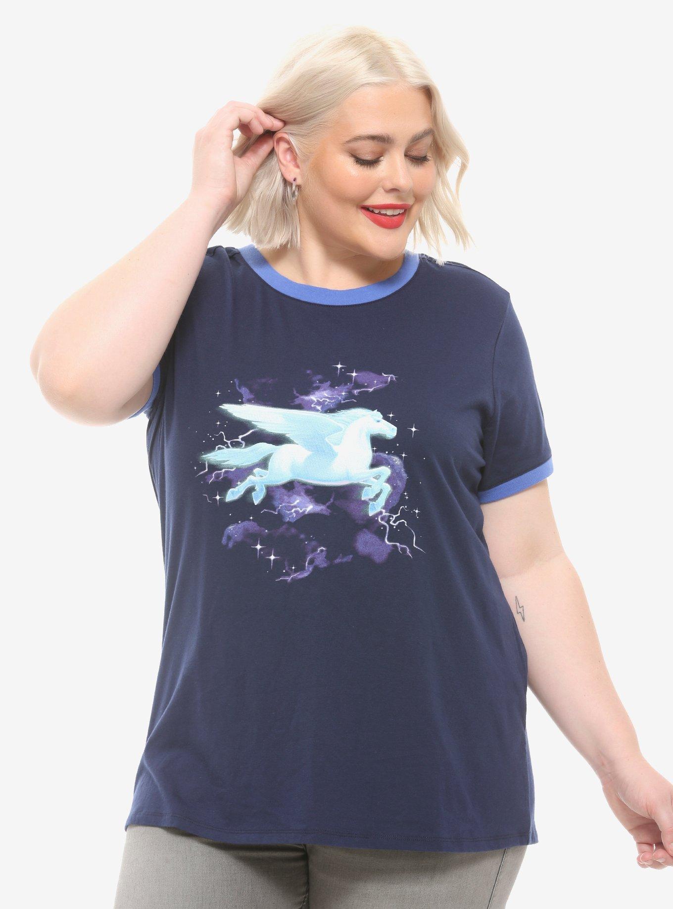 Her Universe Disney Pixar Onward Guinevere Ringer T-Shirt Plus Size, MULTI, hi-res