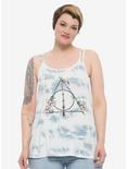 Harry Potter Deathly Hallows Lily Strappy Tank Top Plus Size, MULTI, hi-res