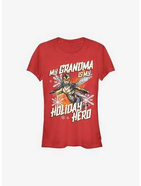 Marvel Ant-Man Holiday Grandma Wasp Girls T-Shirt, , hi-res