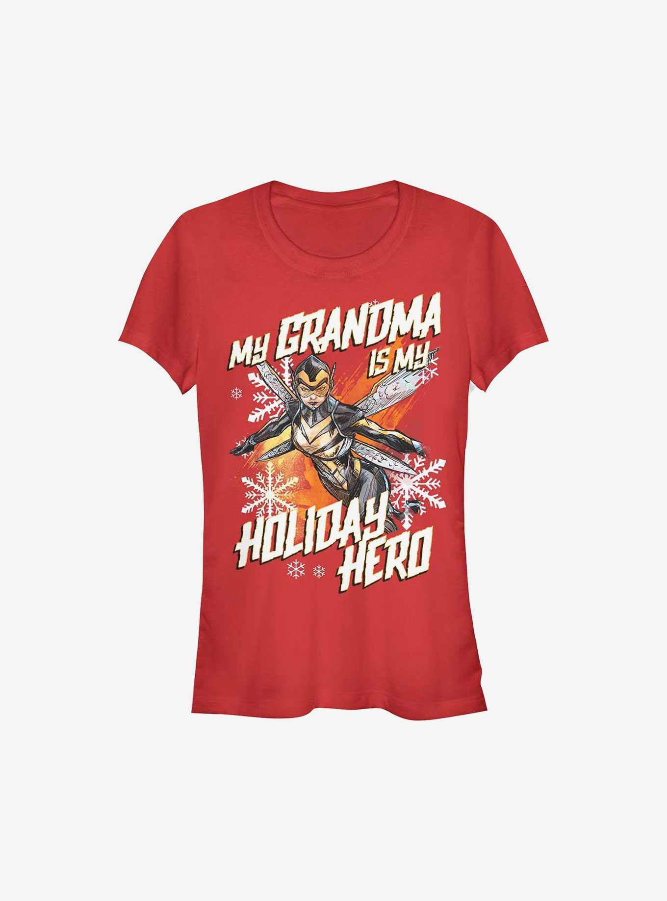 Marvel Ant-Man Holiday Grandma Wasp Girls T-Shirt, , hi-res