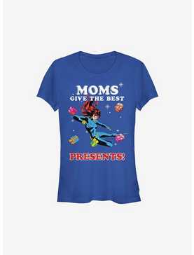 Marvel Black Widow Mom's Presents Holiday Girls T-Shirt, , hi-res