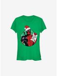 Marvel Deadpool Heroic Grandma Holiday Girls T-Shirt, KELLY, hi-res