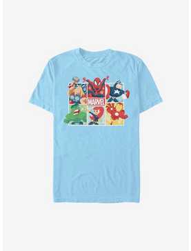 Marvel Avengers Hero Squares Holiday T-Shirt, , hi-res