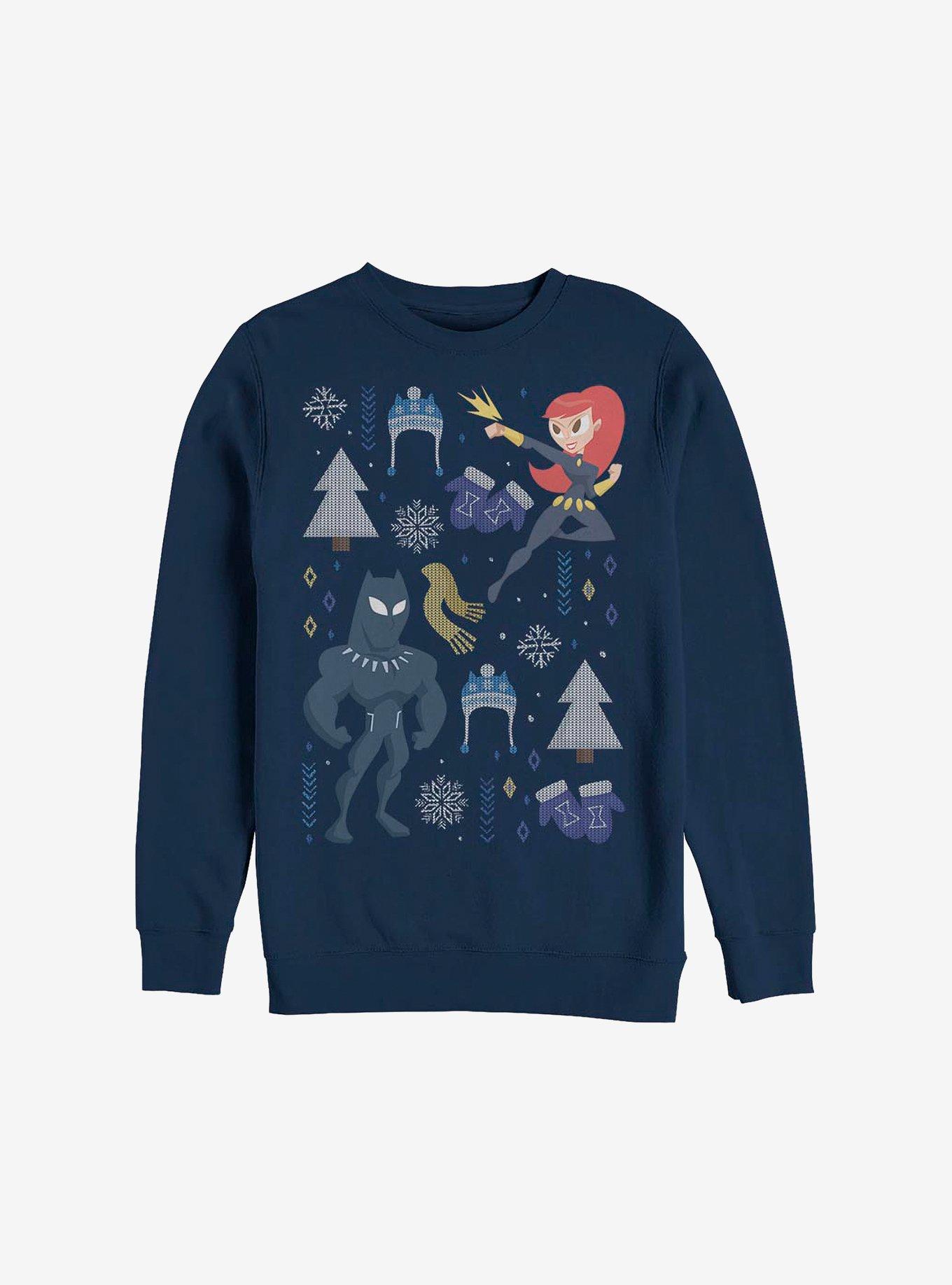 Marvel Black Panther Widow Holiday T-Shirt, , hi-res