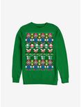 Super Mario Holiday Sweatshirt, KELLY, hi-res