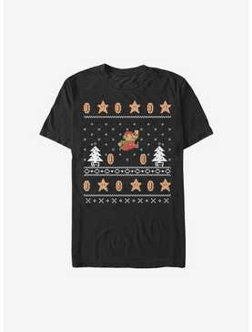 Super Mario Christmas Pattern Sweater T-Shirt, , hi-res