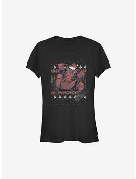 Marvel Deadpool Christmas Killer Girls T-Shirt, , hi-res