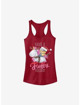 Minions Have A Fluffy Holiday Girls Tank, , hi-res