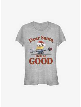 Minion Define Good Holiday Girls T-Shirt, , hi-res