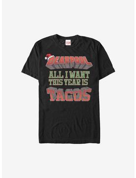Marvel Deadpool Tacos This Year Holiday T-Shirt, , hi-res