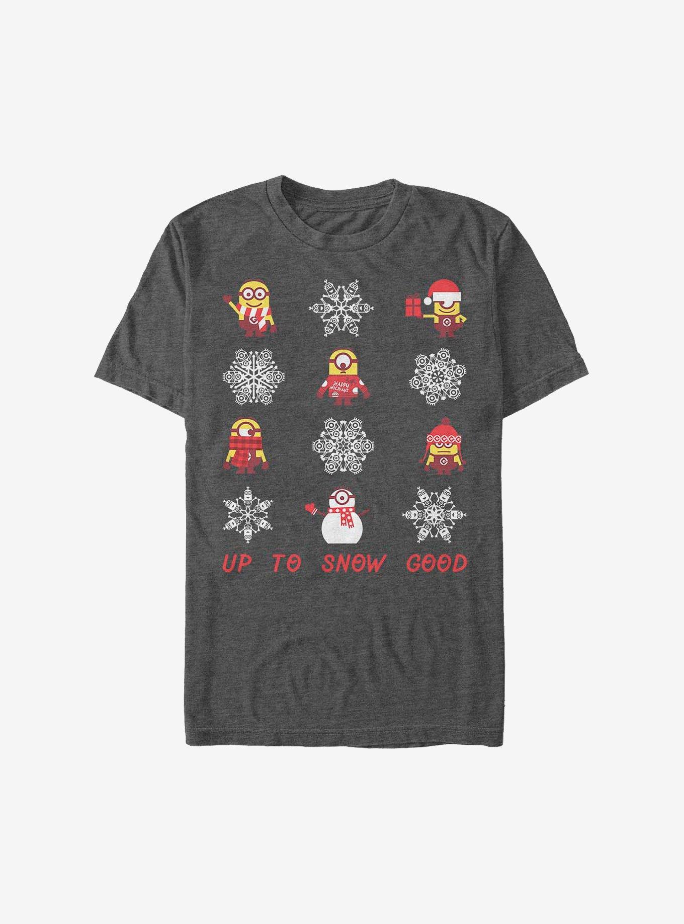 Minion Snowflake Minion Holiday T-Shirt, , hi-res