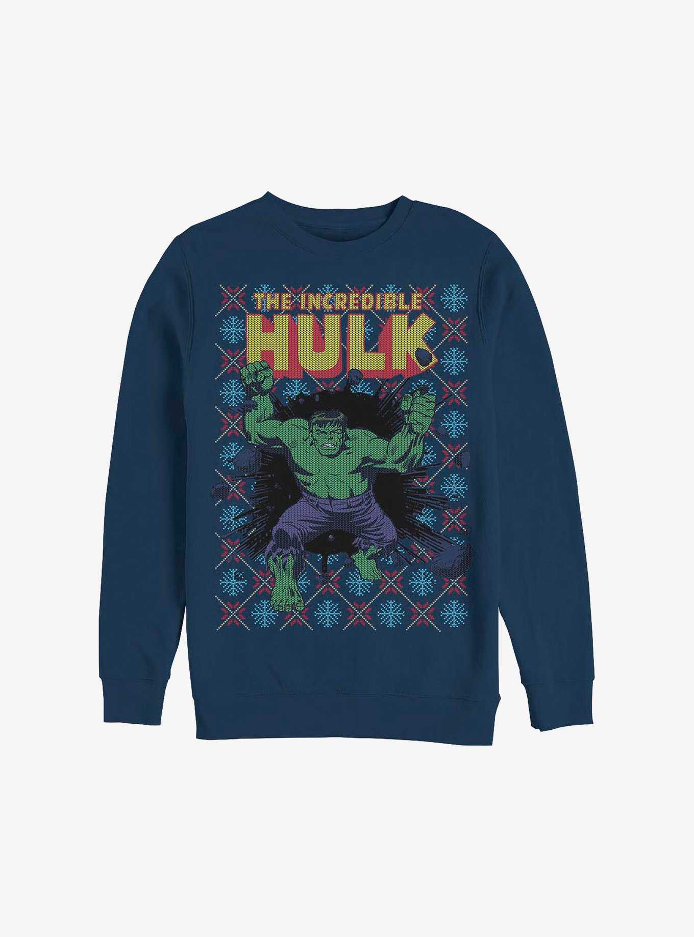 Marvel Hulk Smash Holiday Sweatshirt, , hi-res