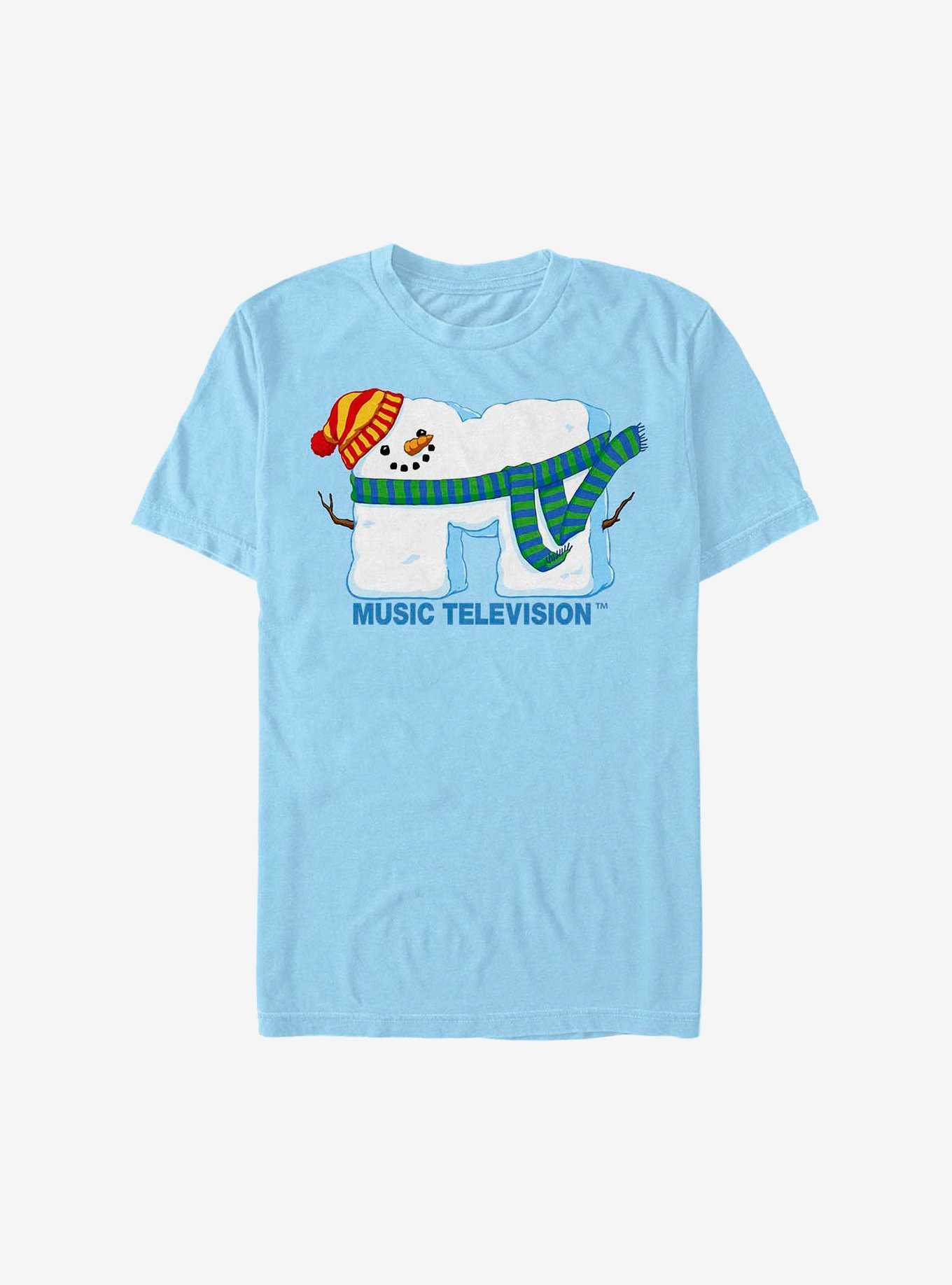 MTV Snowman Logo T-Shirt, , hi-res